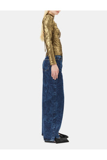 Long sleeve Blouse | Gold