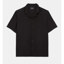 Loose-Fitting Buttoned Shirt | Men | Black