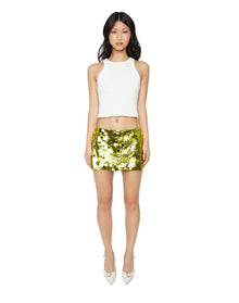 Low Rise Paillette Skirt | Ivy