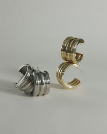 The Canyon Hoops | Silver