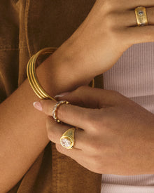 The Palais Eternity Ring | Cubic Zirconia | Gold