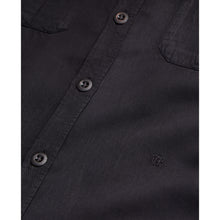 Lyocell And Linen Shirt | Men | Black