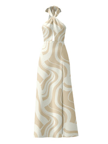 Lyra FSC® Certified Viscose Dress | Luze Ivory