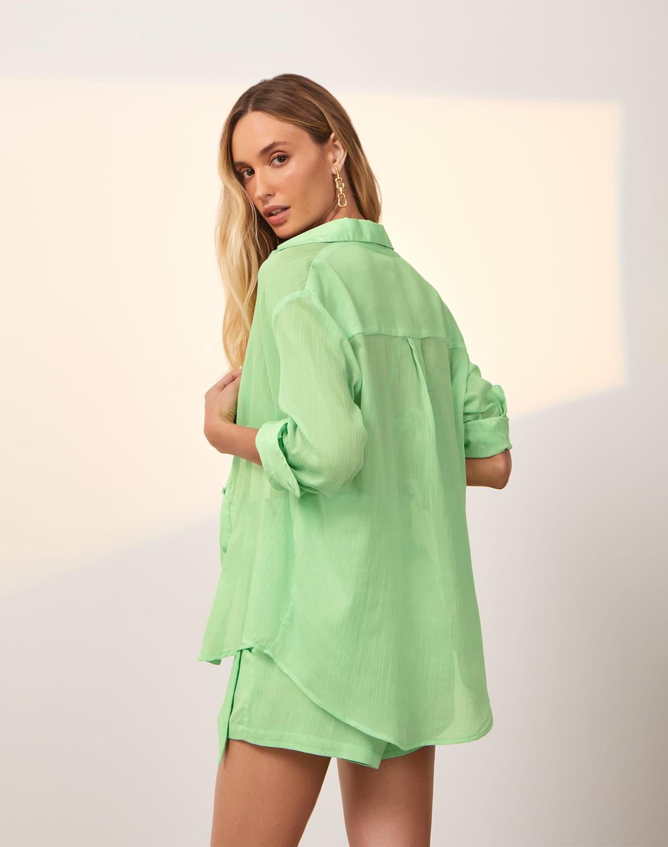 Lyra Long Sleeve Blouse | Seaside