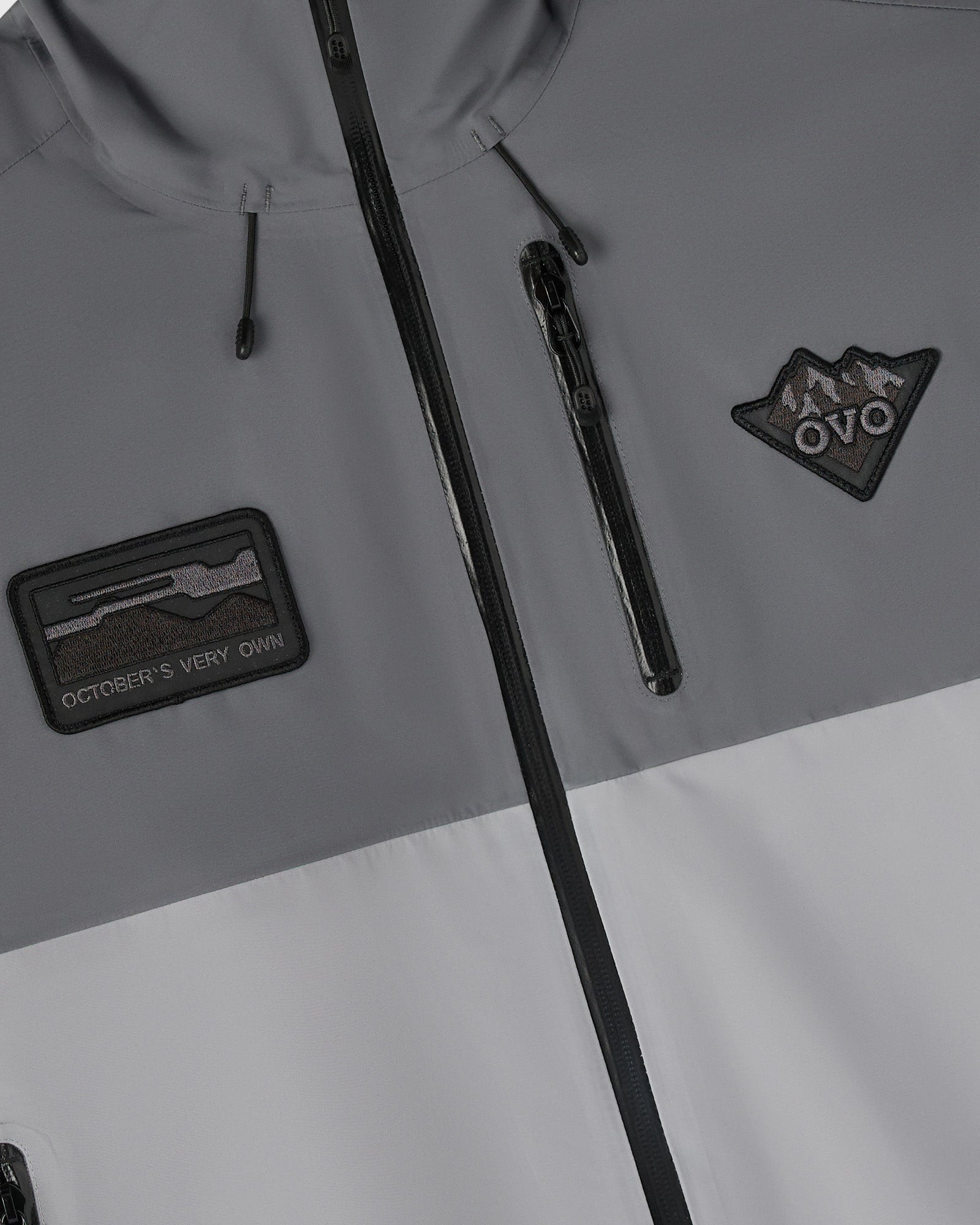 Mens | Tri-Badge Hiking Shell | Grey