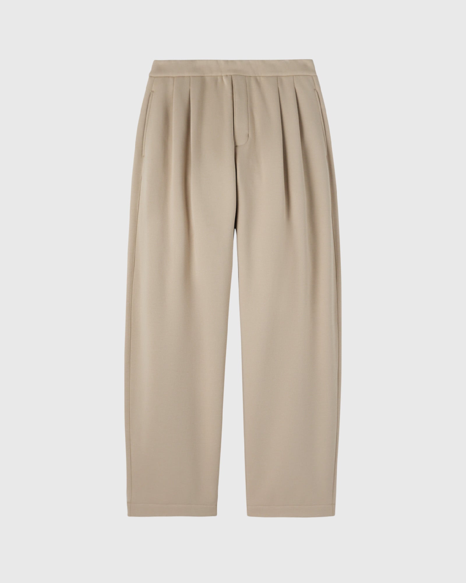 Luxe Fleece Pull-On Trouser - Sandstone