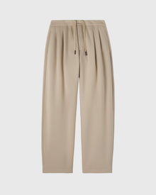 Luxe Fleece Pull-On Trouser - Sandstone