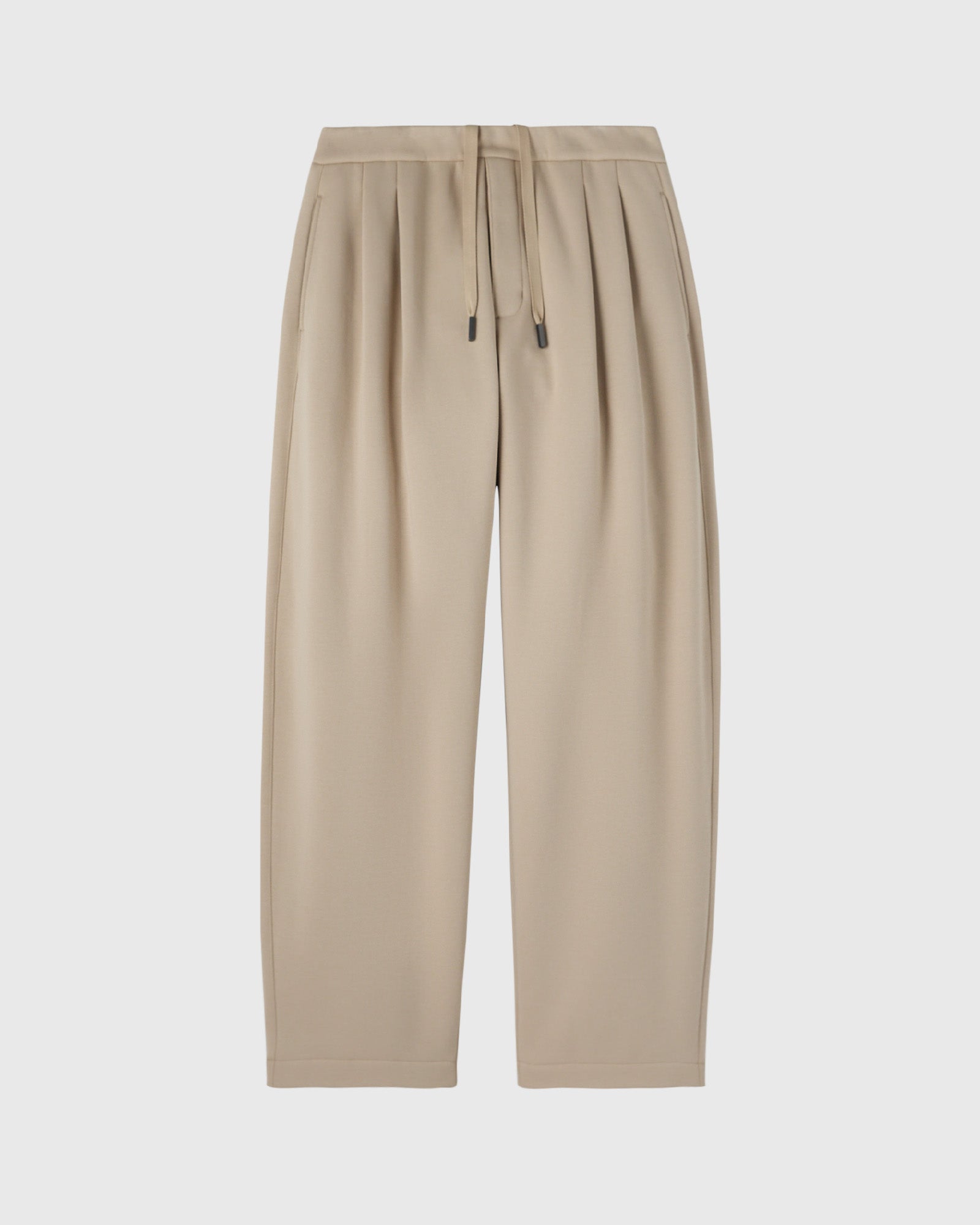 Luxe Fleece Pull-On Trouser - Sandstone