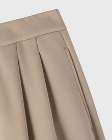 Luxe Fleece Pull-On Trouser - Sandstone