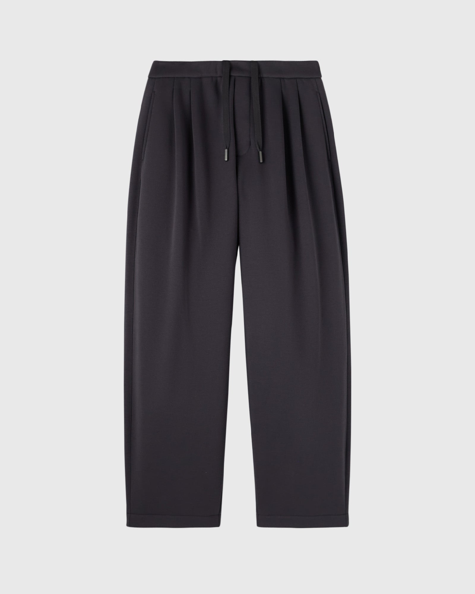 Luxe Fleece Pull-On Trouser - Pinstripe