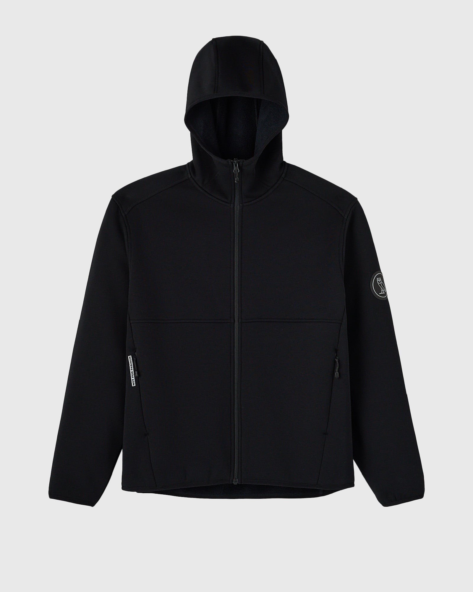 Technical Fleece Hoodie - Black