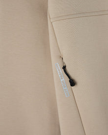 Technical Fleece Mockneck Zip-Up - Sandstone