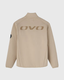 Technical Fleece Mockneck Zip-Up - Sandstone