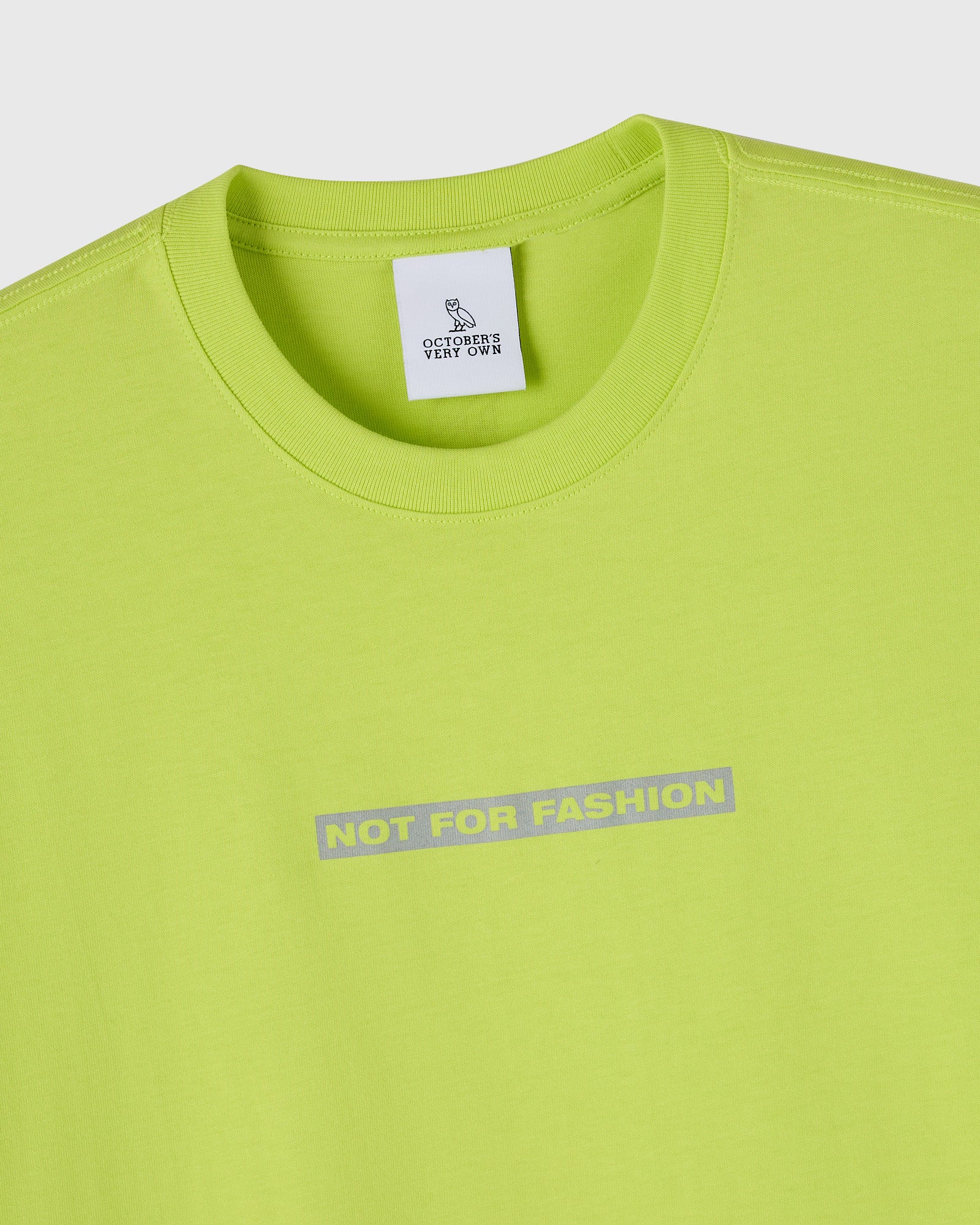 Not For Fashion Tee - Lime