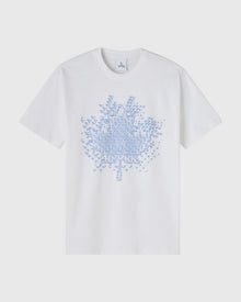 Digi Leaf Tee - White