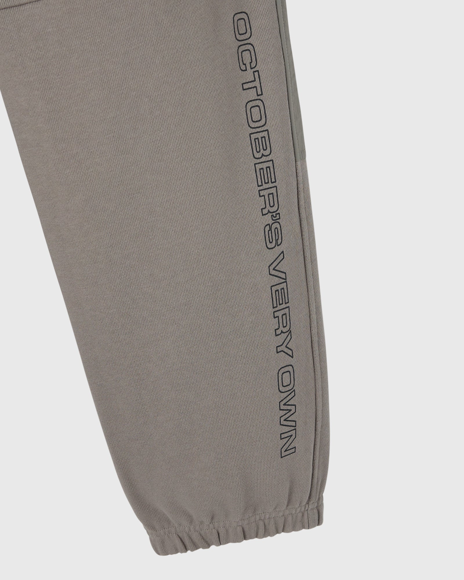 Nylon Overlay Sweatpant - Moon Rock