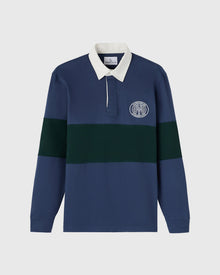 Mens | Color Block Rugby Polo | Starling