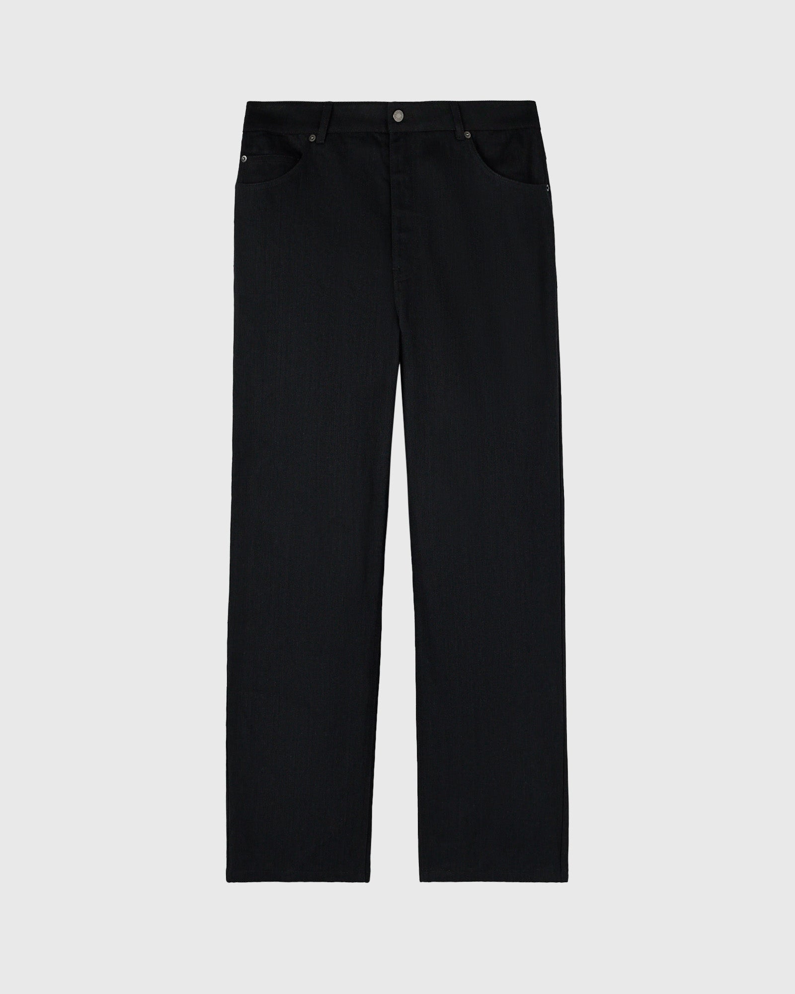 Relaxed Fit Jean - Black Rigid