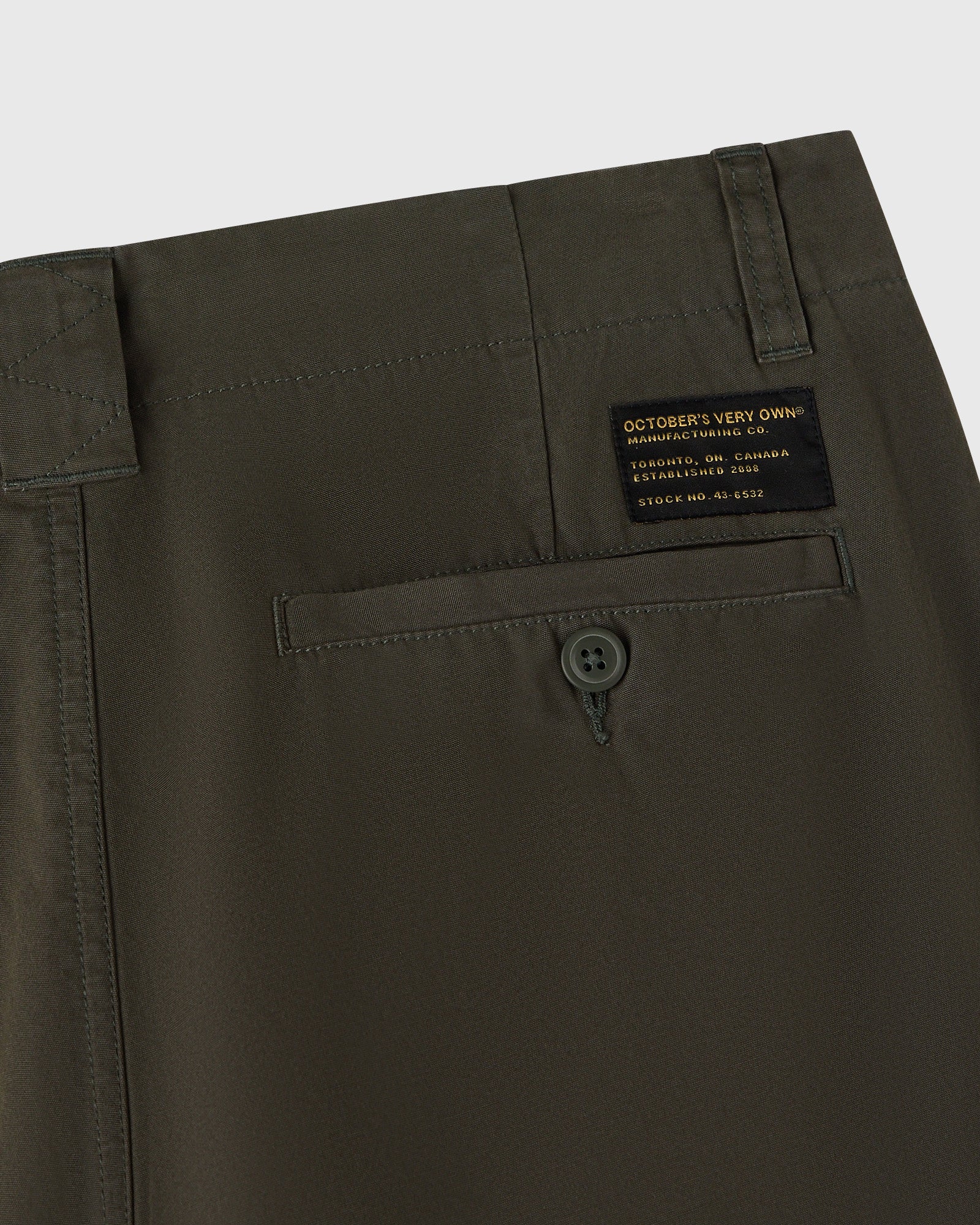 Mens | Officer's Pant | Deep Olive