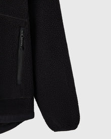 Balaclava Sherpa Hoodie - Black