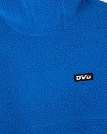 Balaclava Sherpa Hoodie - Blue Shock