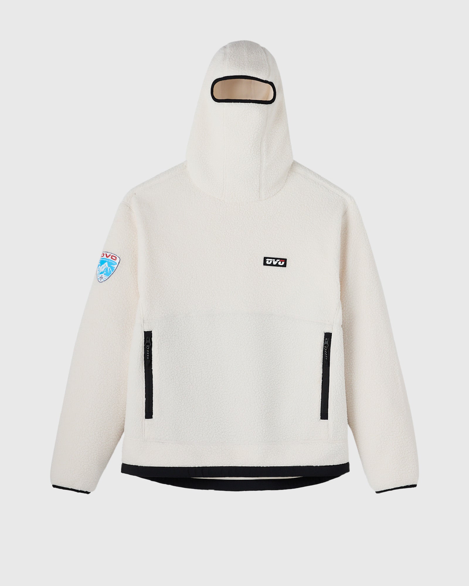 Balaclava Sherpa Hoodie - Titanium