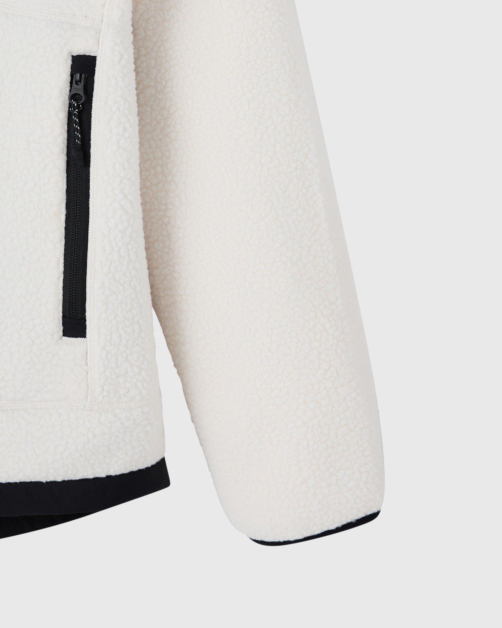 Balaclava Sherpa Hoodie - Titanium