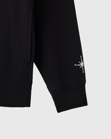 Gingerbread Owl Hoodie - Black