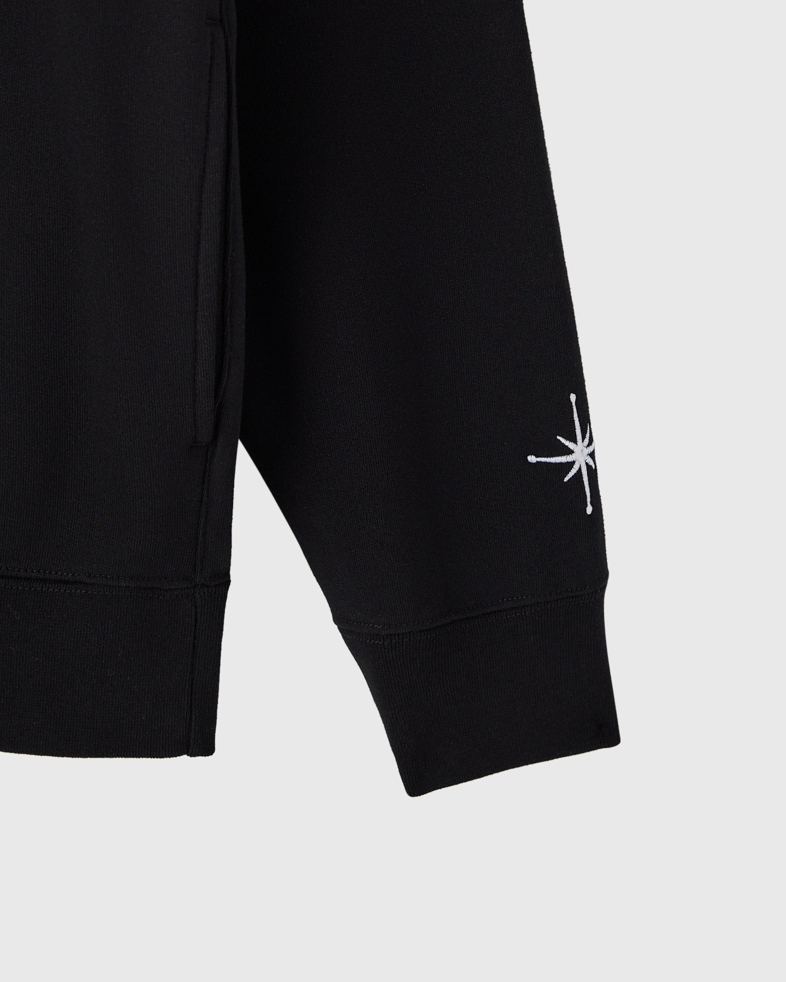 Gingerbread Owl Hoodie - Black