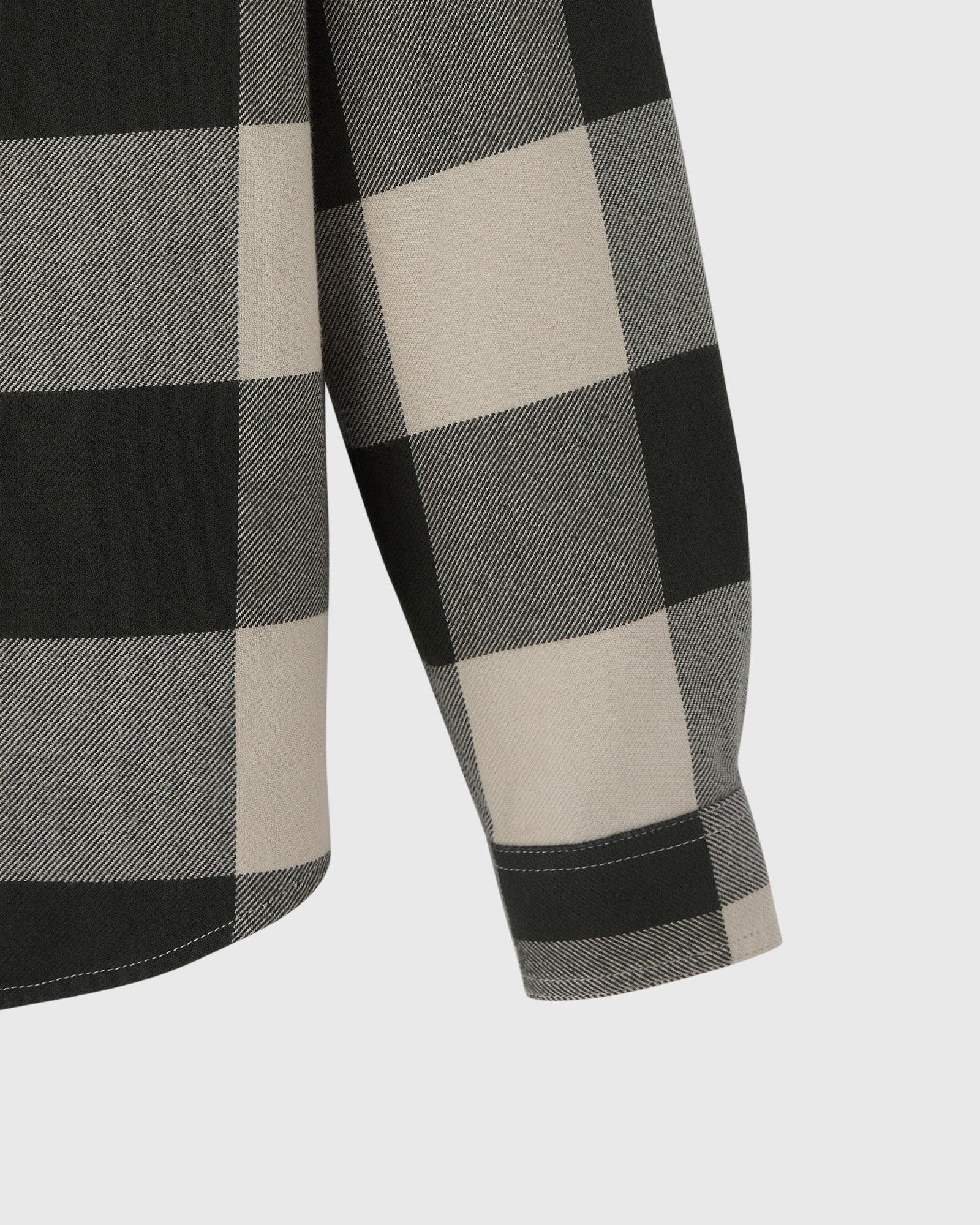 Plaid Flannel Shirt - Linen