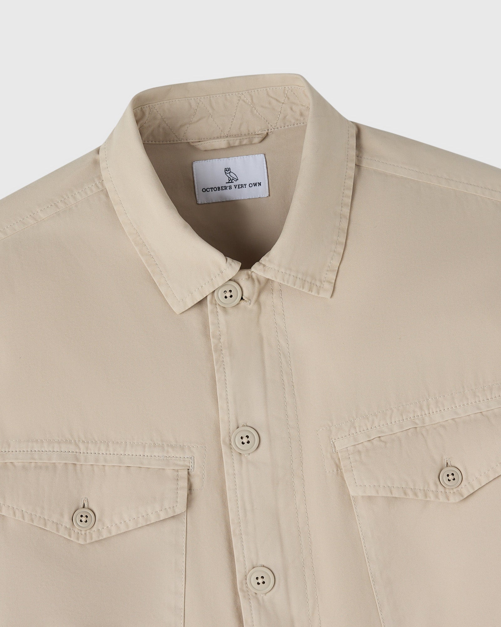 Mens | Officer's Shirt | Sandstone
