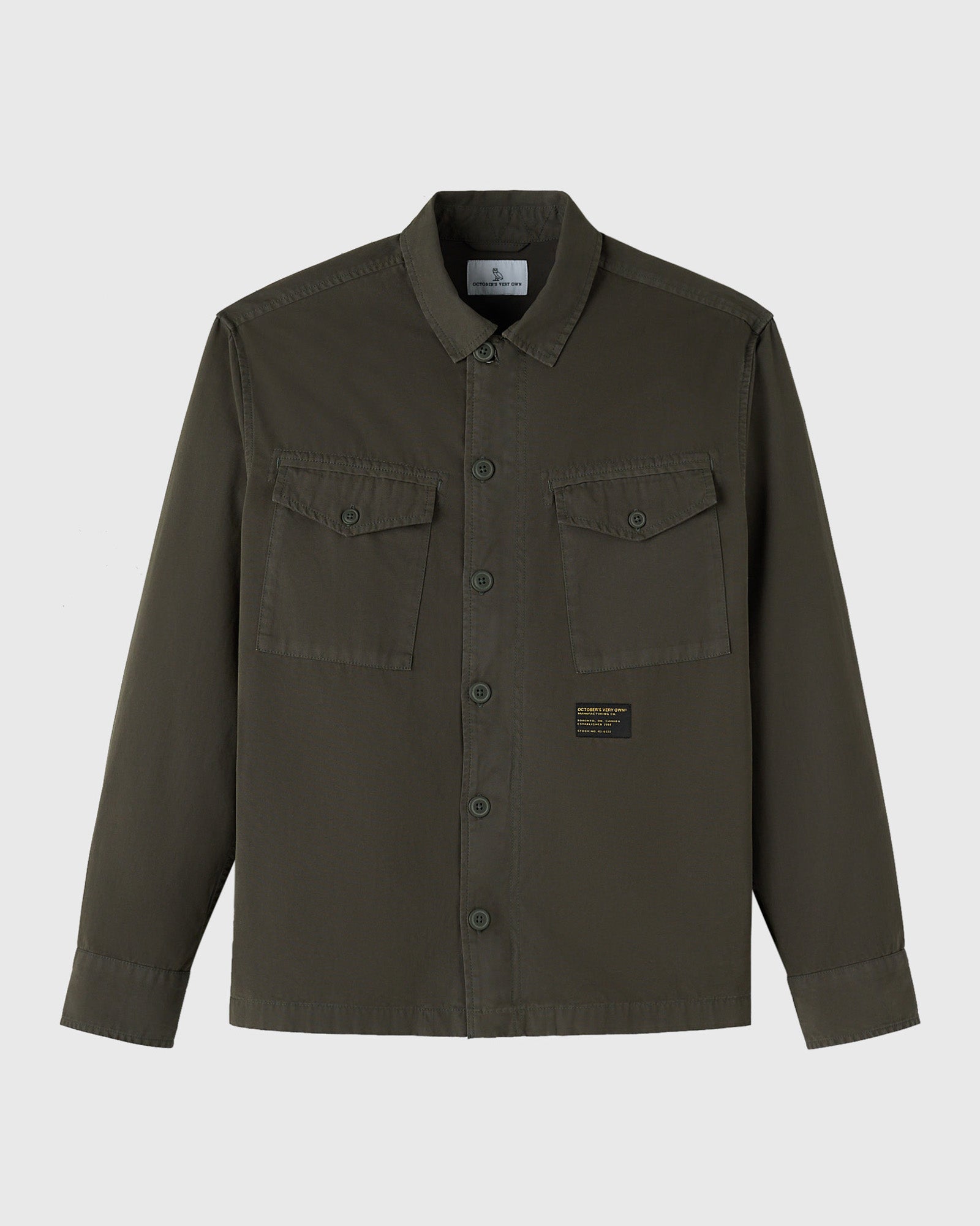 Mens | Officer's Shirt | Deep Olive