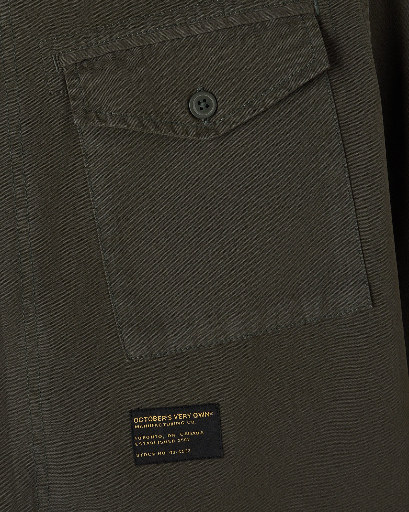 Mens | Officer's Shirt | Deep Olive