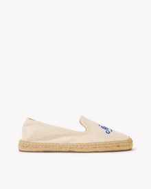 Men's Smoking Espadrille | Embroidery | Andale - Natural Undyed - Men's Espadrilles - Natural Undyed - Andale - Soludos - 