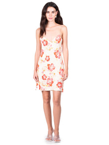 Rouge Multi Hibiscus Mini Slip | Floral