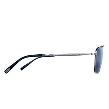 M3037 Aviator Sunglass | Brushed Silver | Grey Gradient Silver Flash Lenses | 56M