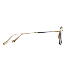 M3077 Aviator Optical | Matte Black/Brushed Gold | Clear Lens | 49MM