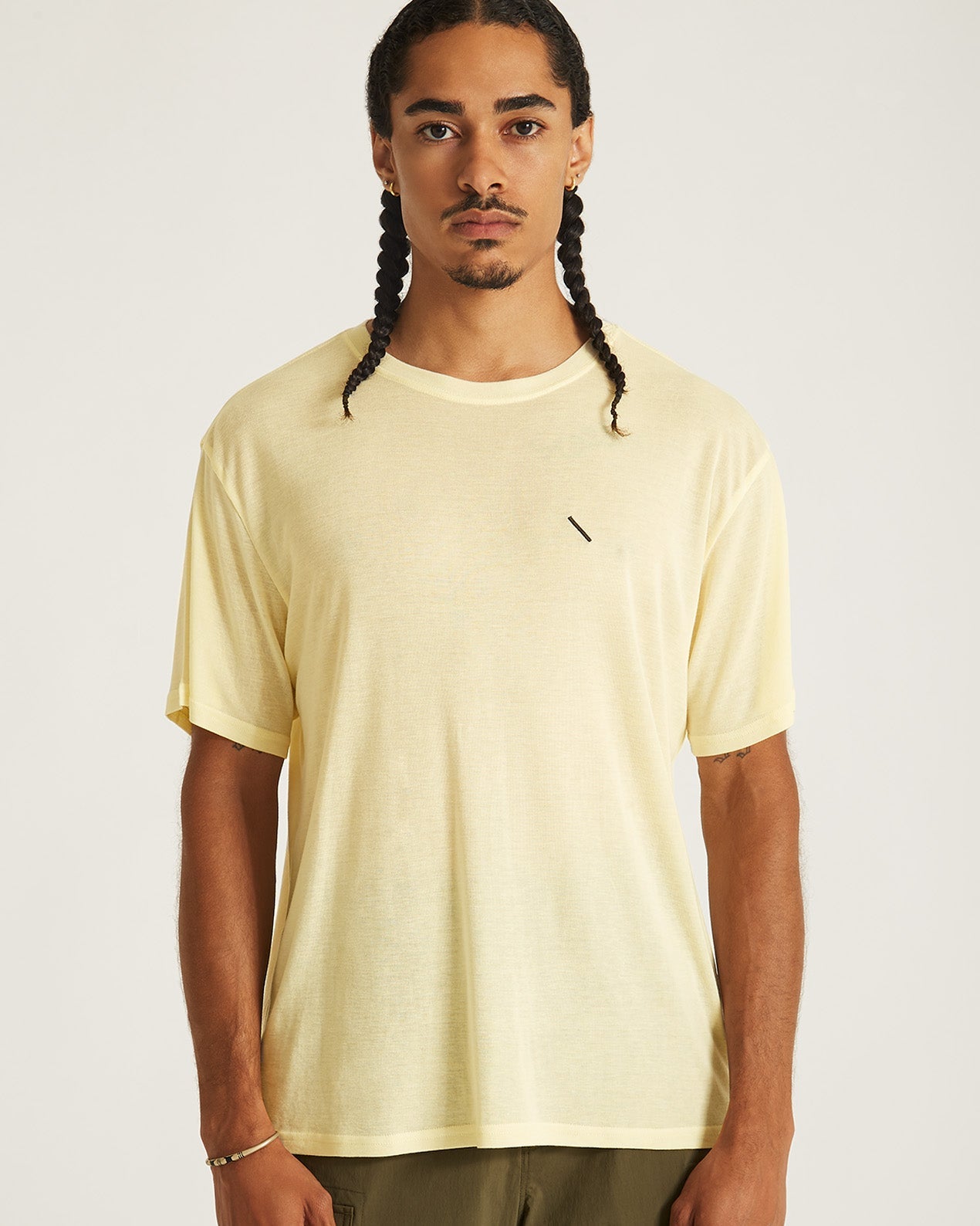 French Vanilla | Merino Jersey Standard SS Tee