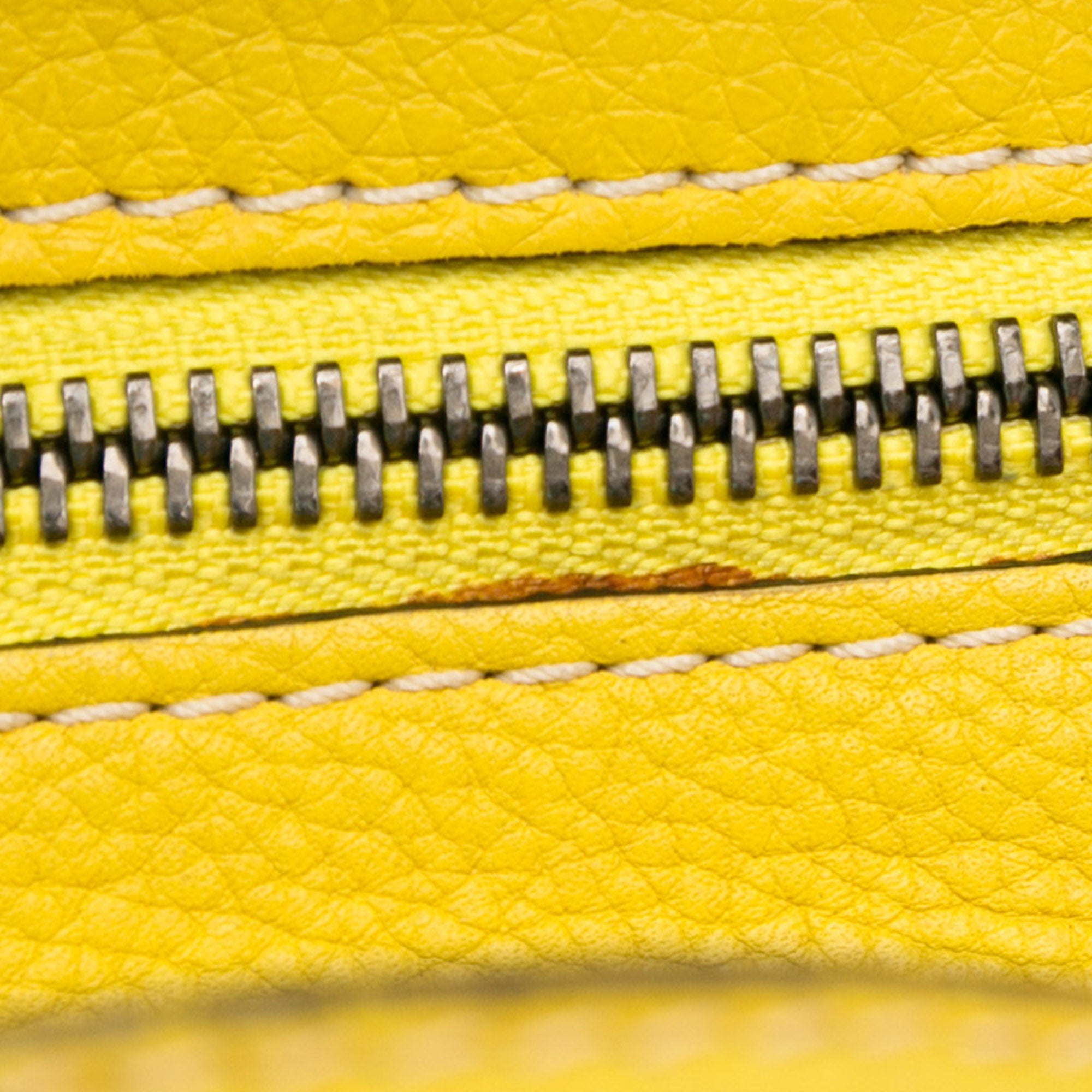 Celine | Pre-Owned Nano Luggage Tote | Yellow