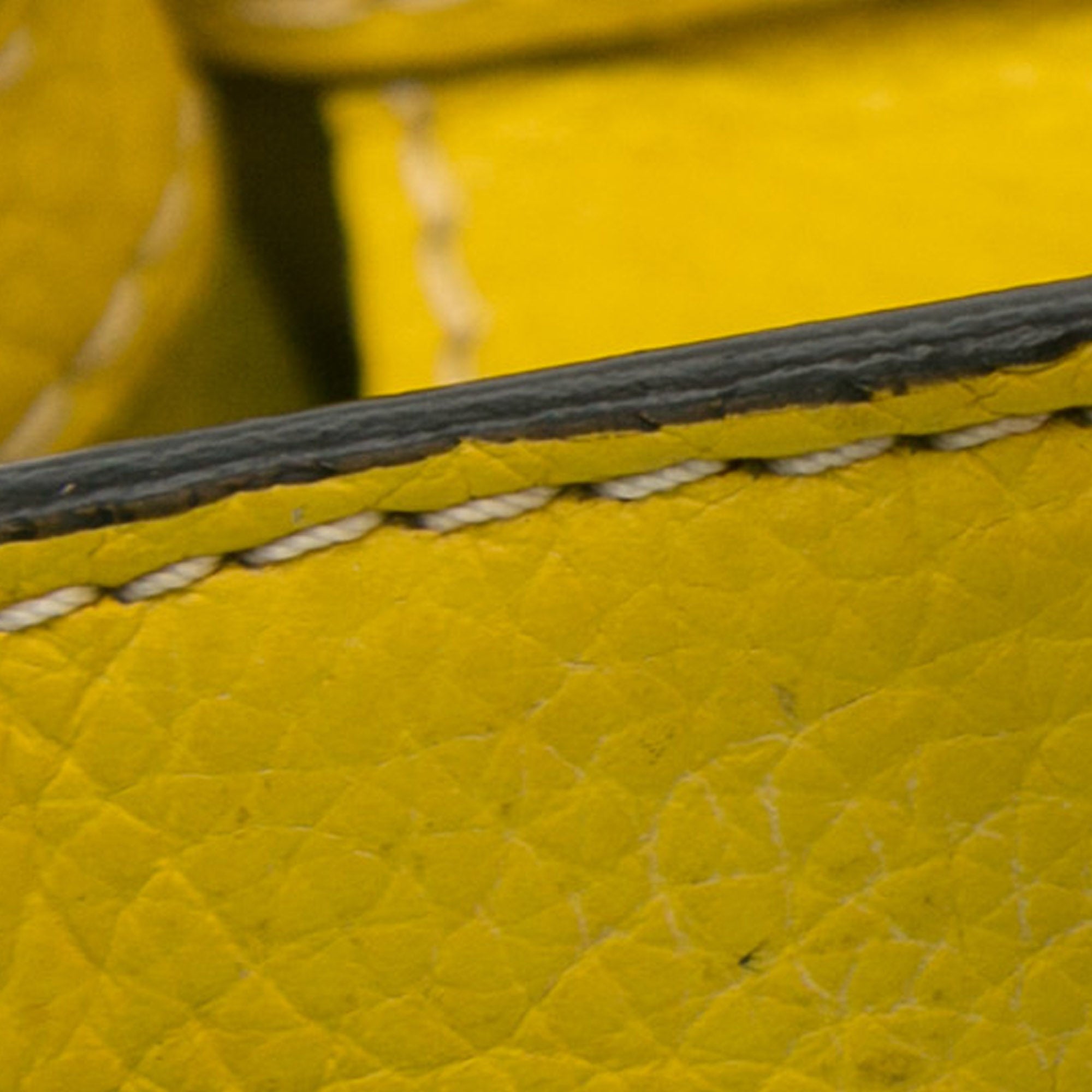 Celine | Pre-Owned Nano Luggage Tote | Yellow