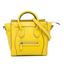 Celine | Pre-Owned Nano Luggage Tote | Yellow