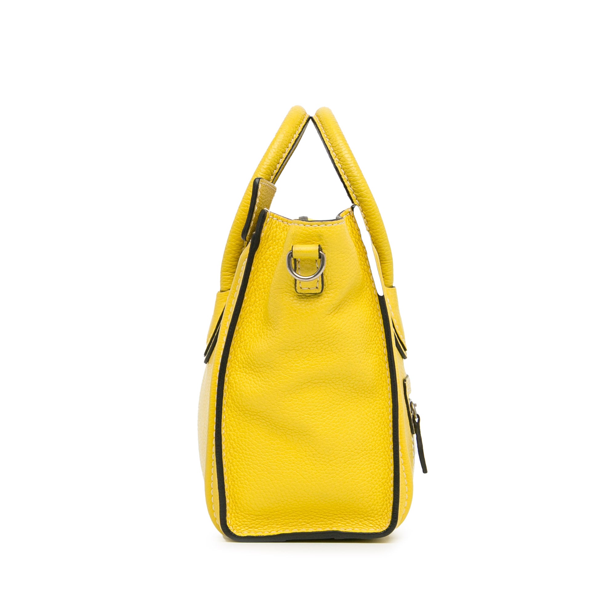 Celine | Pre-Owned Nano Luggage Tote | Yellow