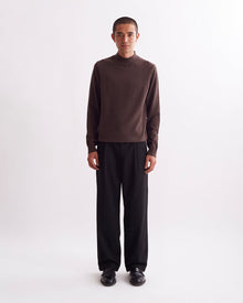 Ganache | Ottavio Mockneck Sweater | Saturdays NYC