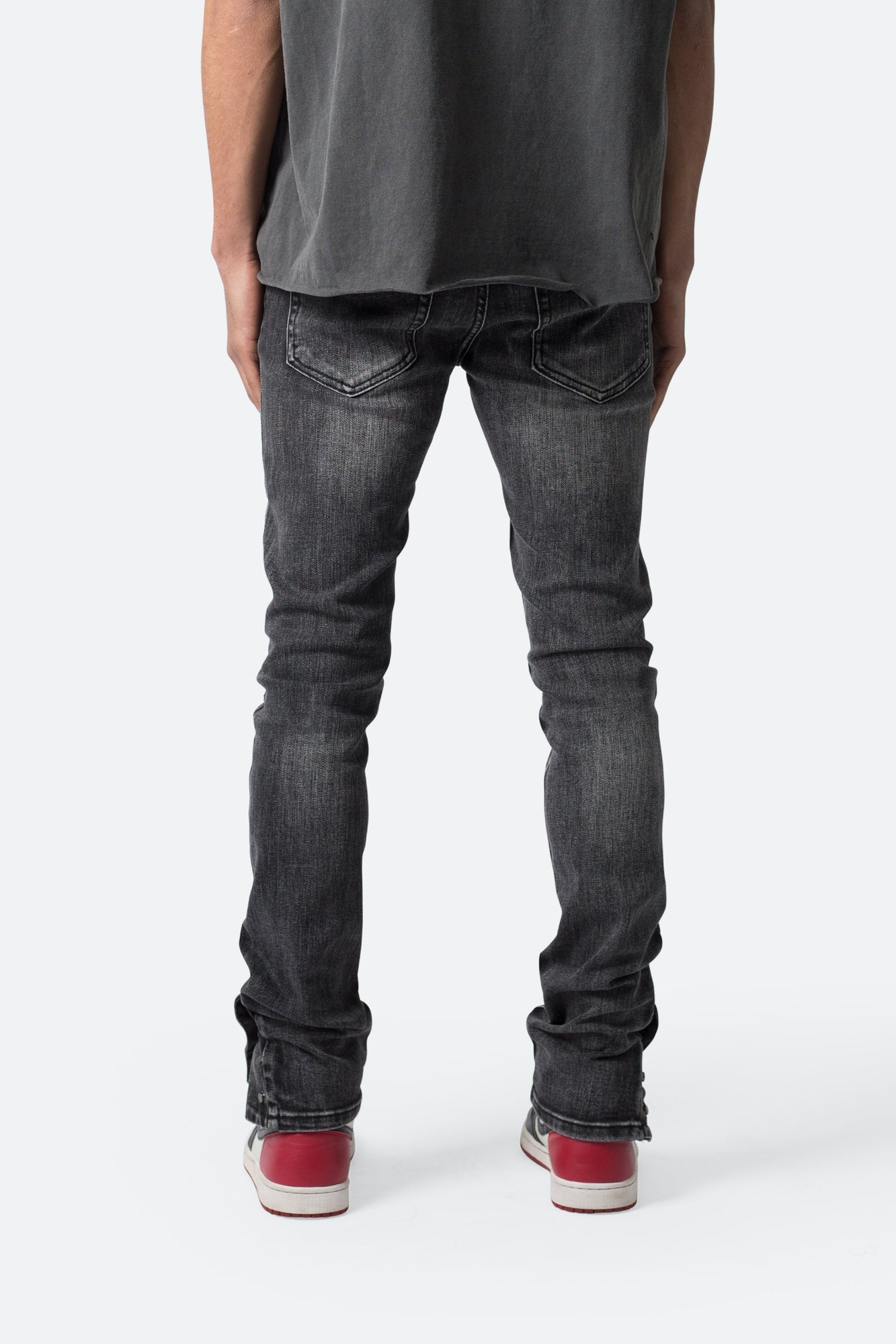M588 Snap Slim Denim | Washed Black