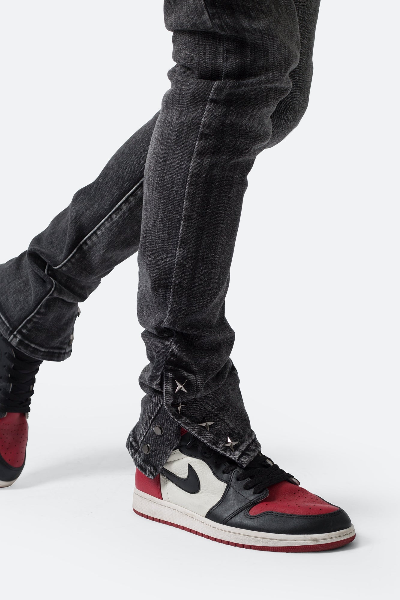 M588 Snap Slim Denim | Washed Black