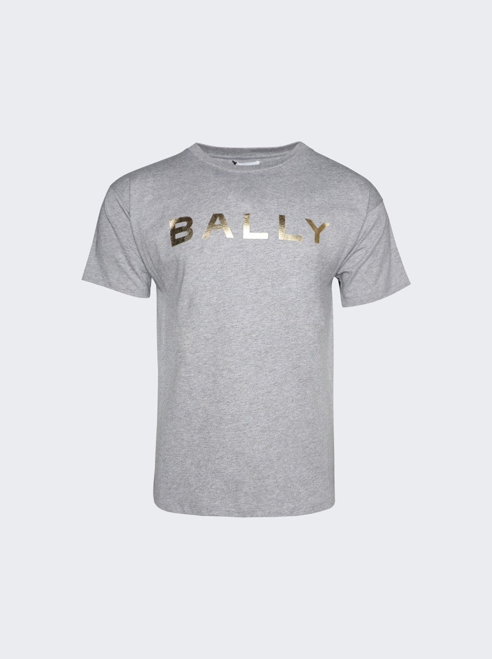 Men | BALLY | Foil Print T-shirt | Grey Melange