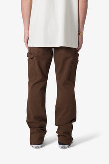 M627 Slim Work Denim | Brown
