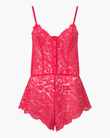 Pink Teddy - Magnolia Romper