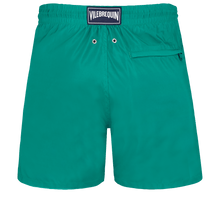 Men | Solid Light Fabric Swim | Emerald