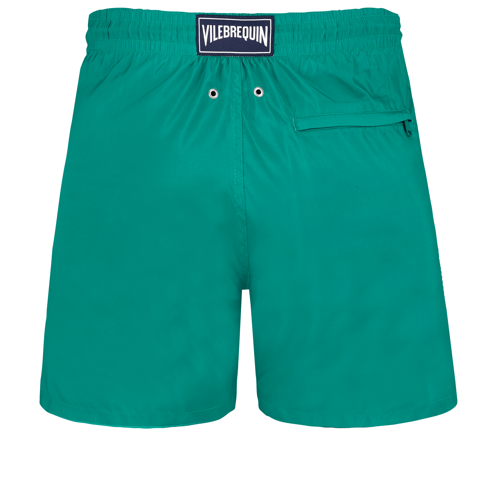 Men | Solid Light Fabric Swim | Emerald